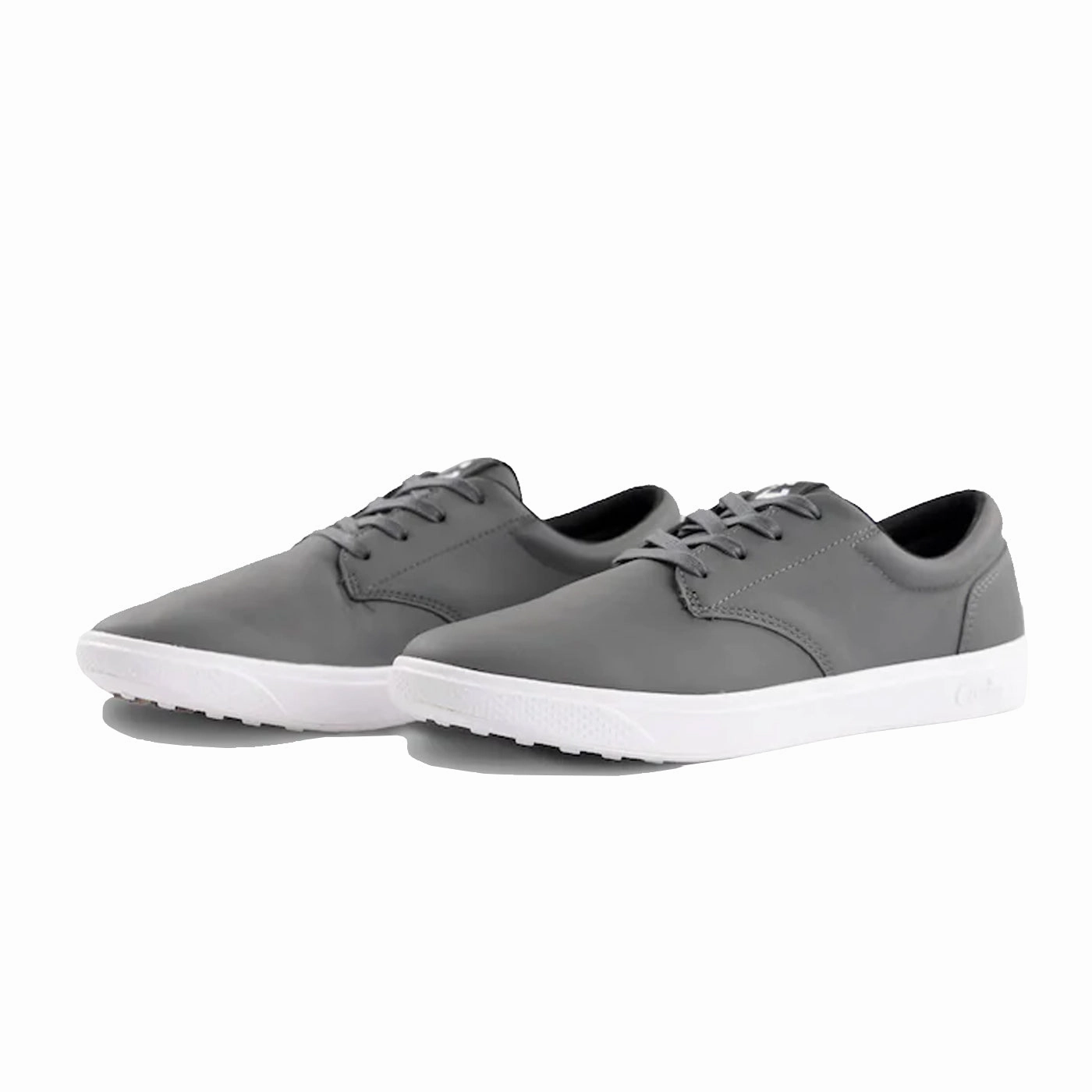 Cuater The Wildcard Leather Golf Shoes - Quiet Shade Chic Platform Sneakers