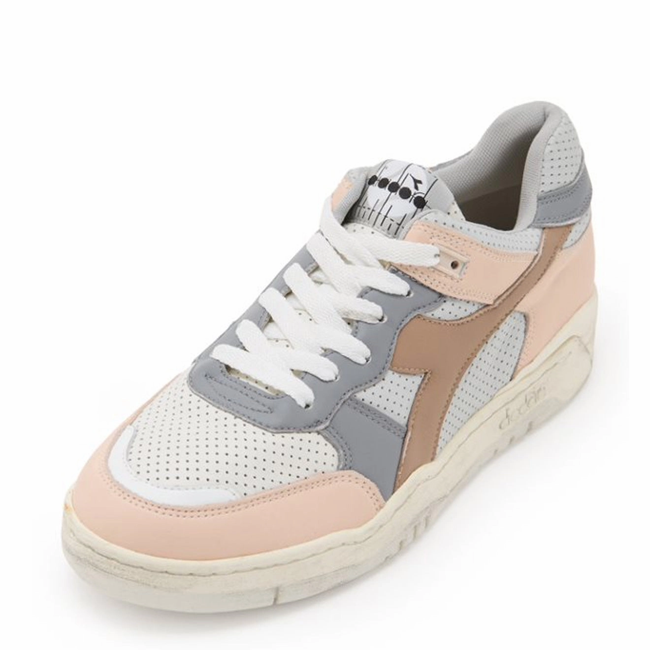 Diadora 560 Apulia Used Italia Trainers Dawn Blue Sport-Inspired Trainers