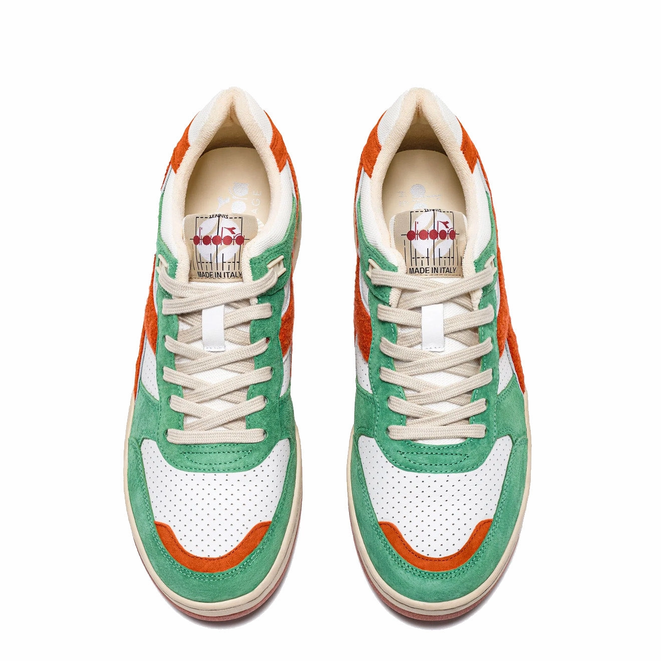 Diadora B.560 Used RR Italia Trainer Cooked Brown Sport-Inspired Trainers