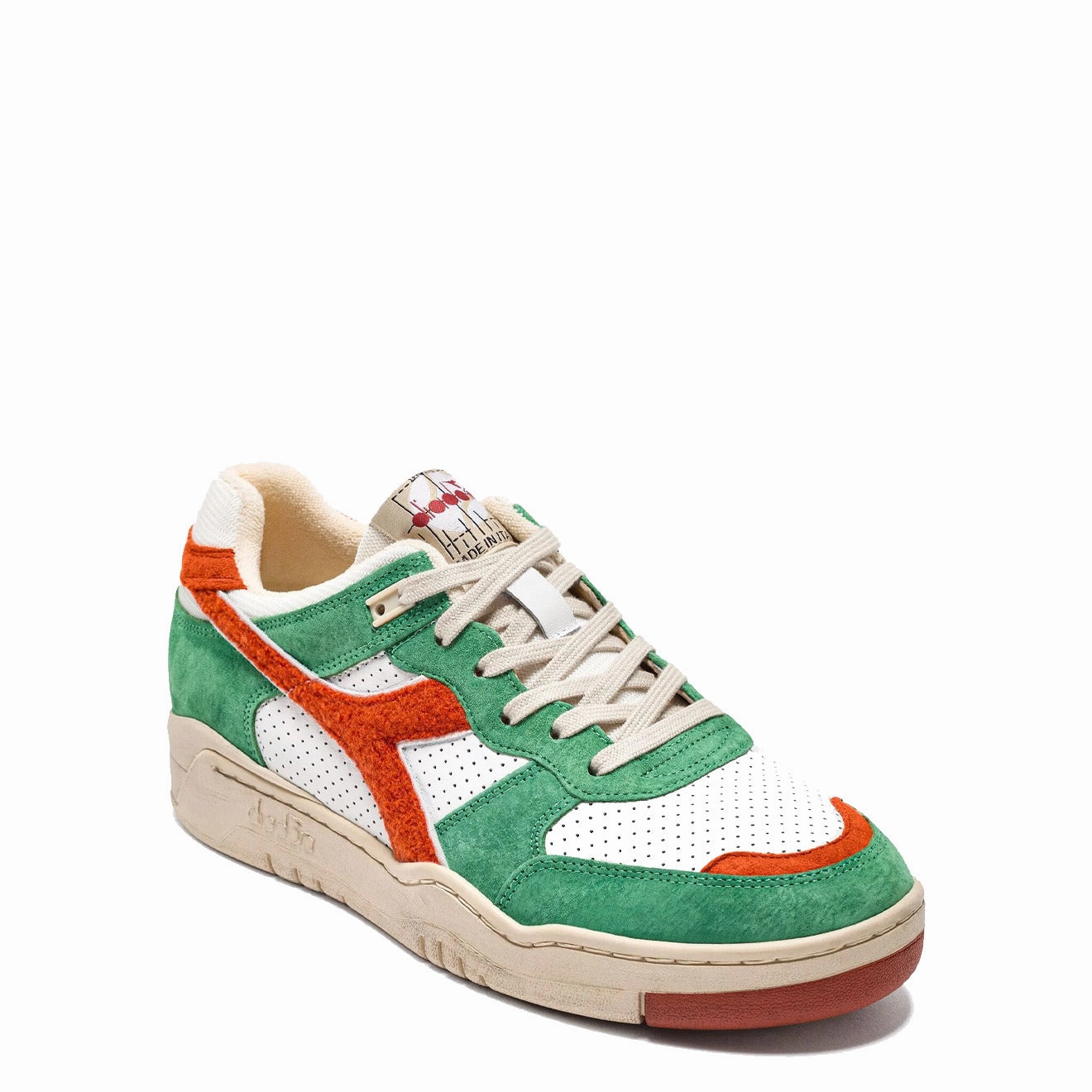 Diadora B.560 Used RR Italia Trainer Cooked Brown Sport-Inspired Trainers