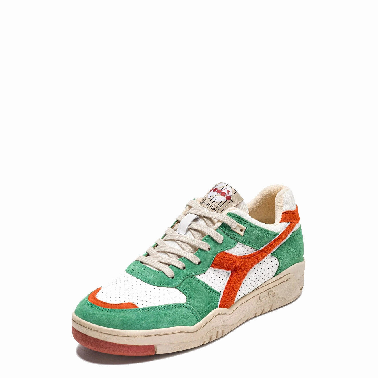 Diadora B.560 Used RR Italia Trainer Cooked Brown Sport-Inspired Trainers