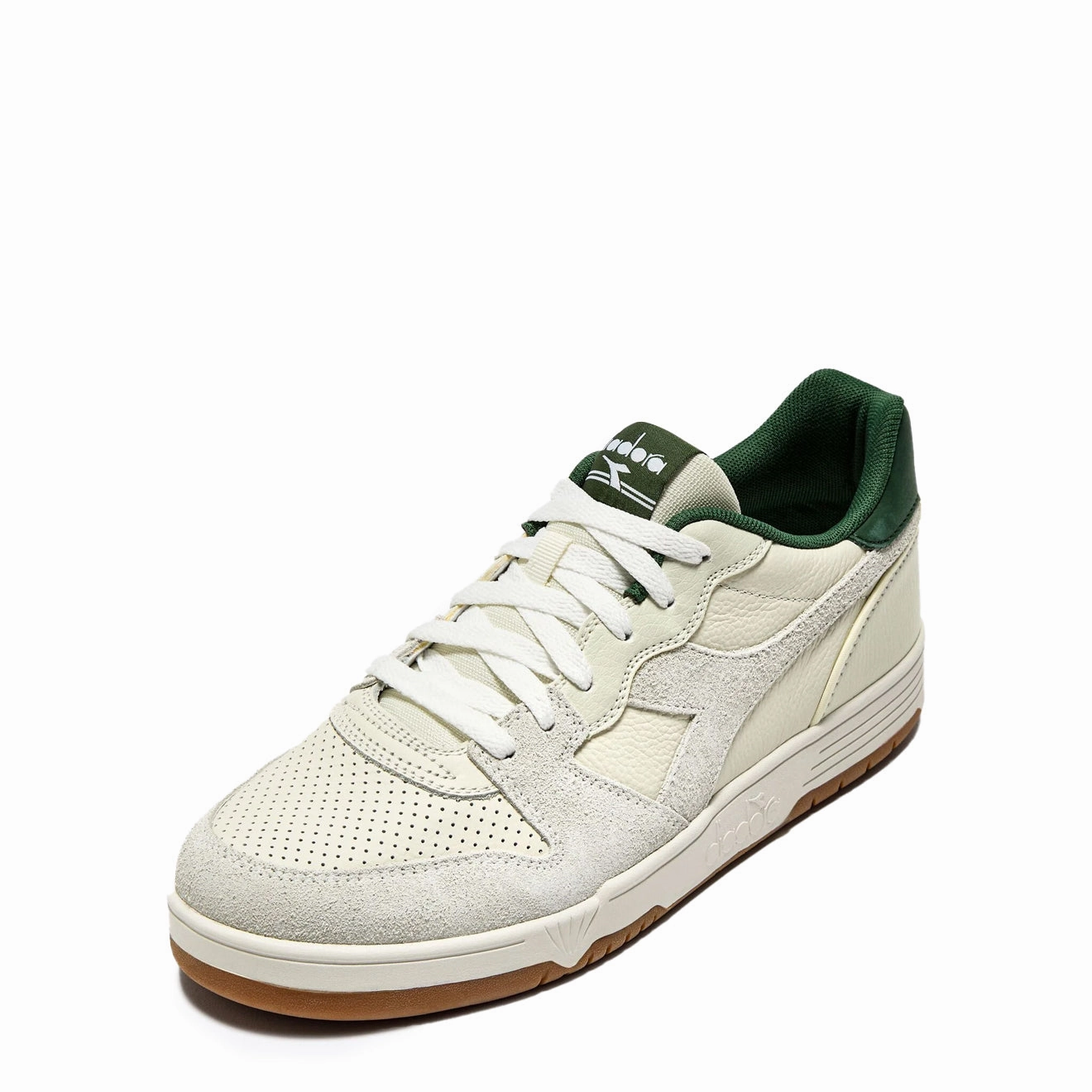 Diadora Deuce M2 Hairy Trainer White / Foliage Green Sport-Inspired Trainers