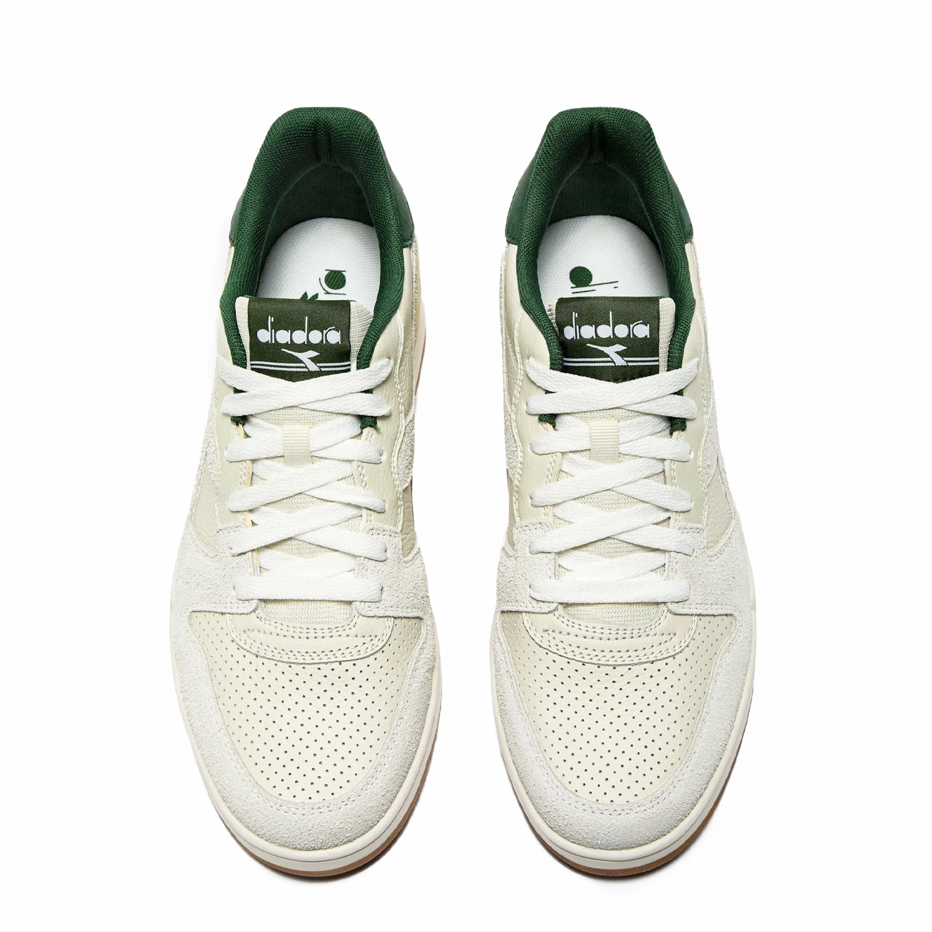 Diadora Deuce M2 Hairy Trainer White / Foliage Green Sport-Inspired Trainers