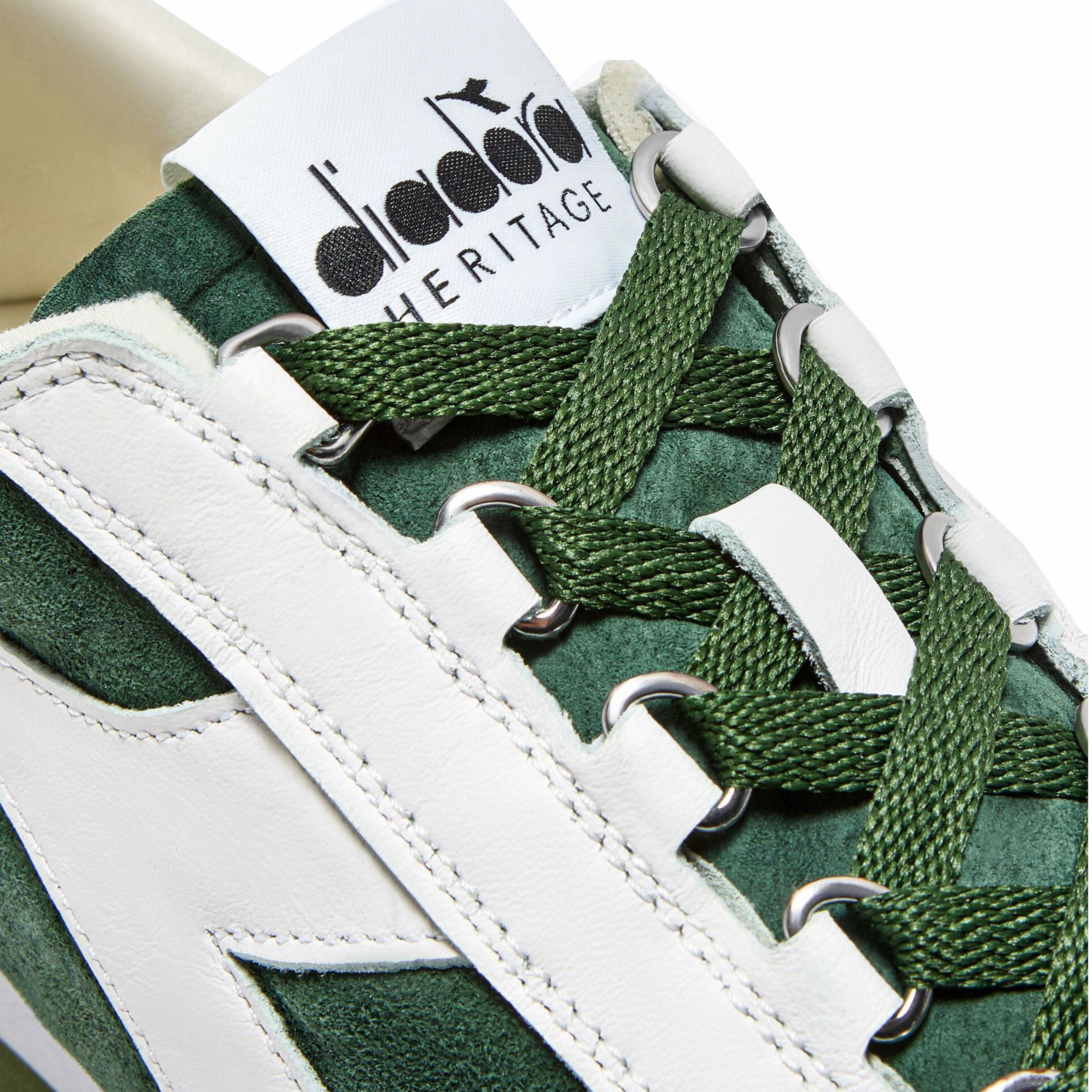 Diadora Equipe 75 Sw Trainer Green Botanic Sport-Inspired Trainers