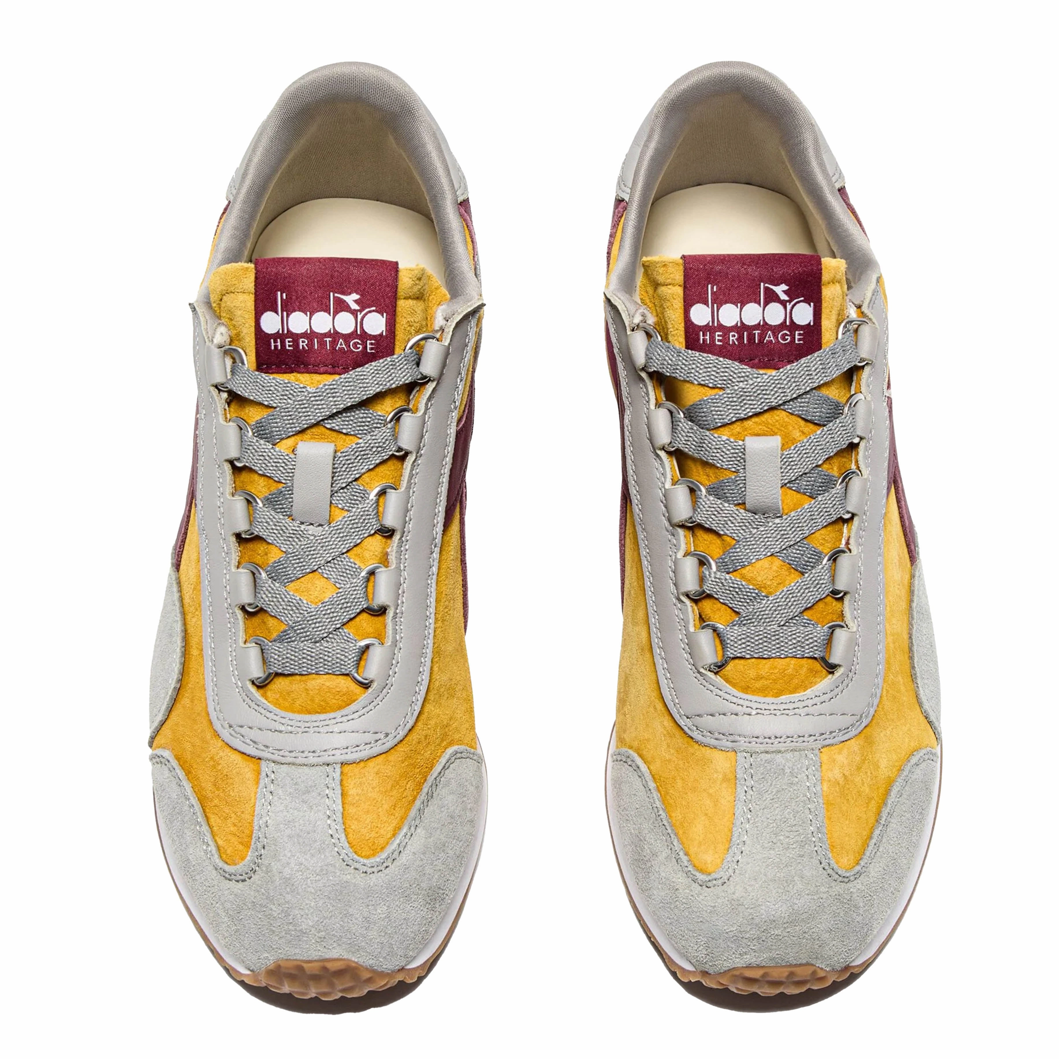 Diadora Equipe 75 Sw Trainer Yellow Freesia Sport-Inspired Trainers