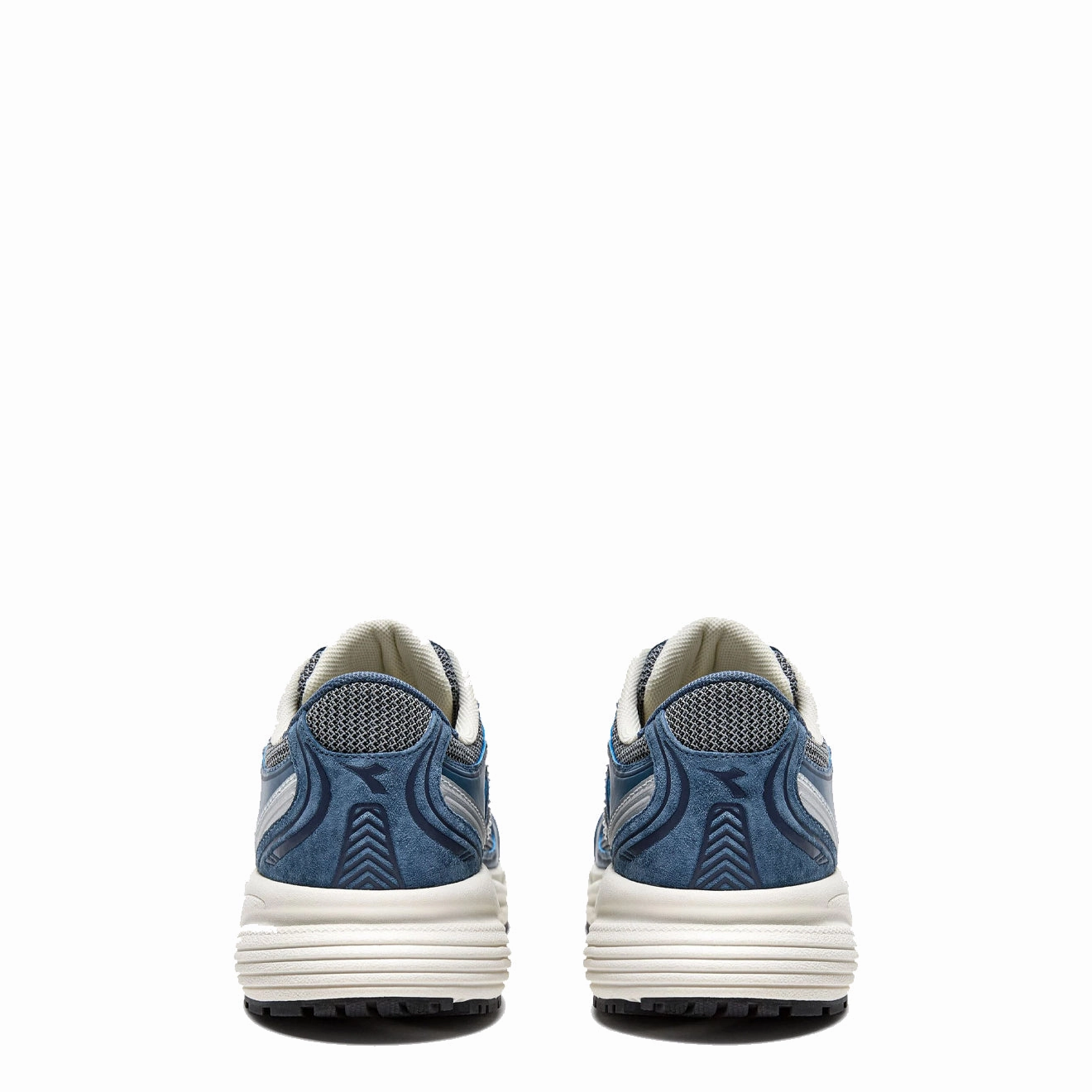 Diadora Mythos Star Pigskin Trainer Blue Dark Denim Sport-Inspired Trainers