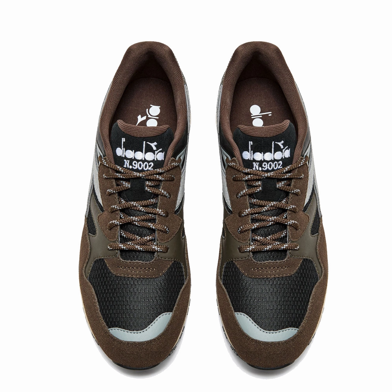 Diadora N9002 Polar Dark Brown Trainer Dark Brown Sport-Inspired Trainers