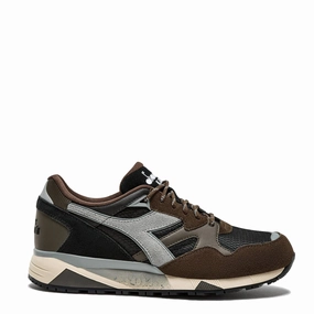 Diadora N9002 Polar Dark Brown Trainer Dark Brown Diadora shoe designs