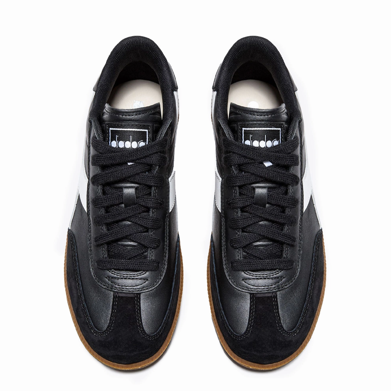 Diadora Trainer Black  / White Sport-Inspired Trainers