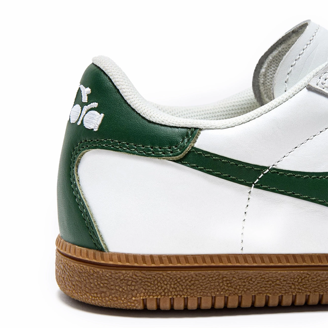 Diadora Trainer White / Foliage Green Sport-Inspired Trainers