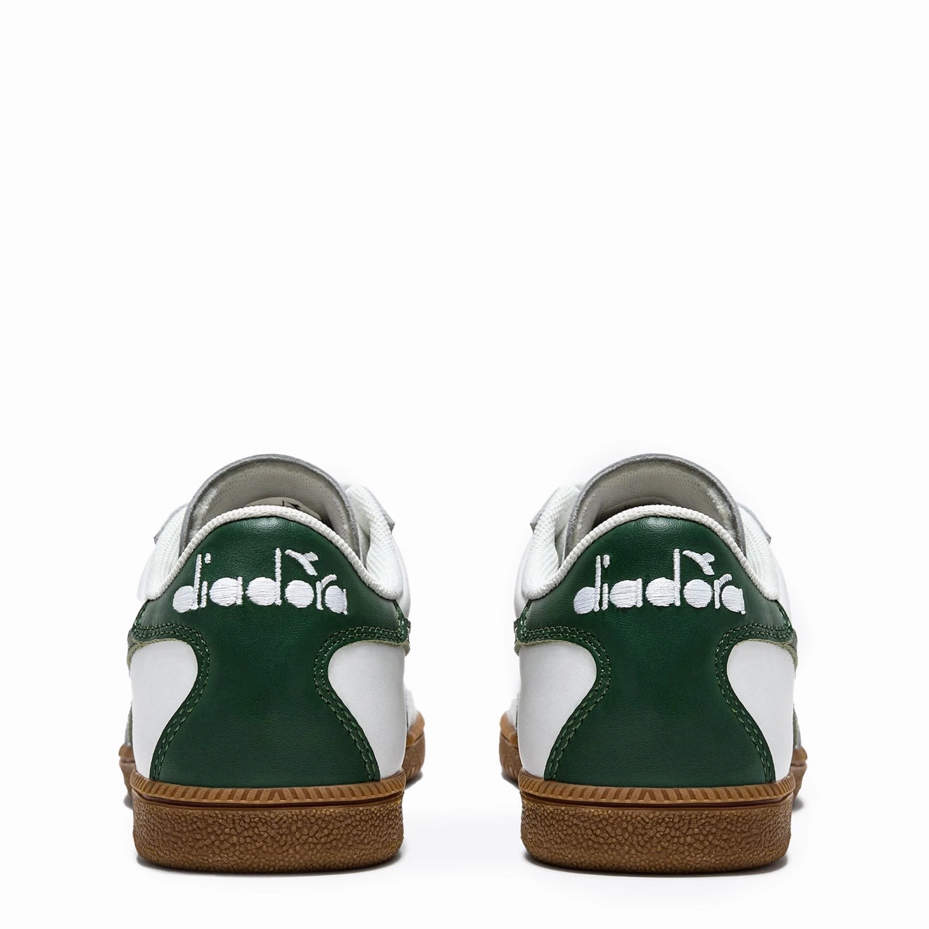 Diadora Trainer White / Foliage Green Sport-Inspired Trainers