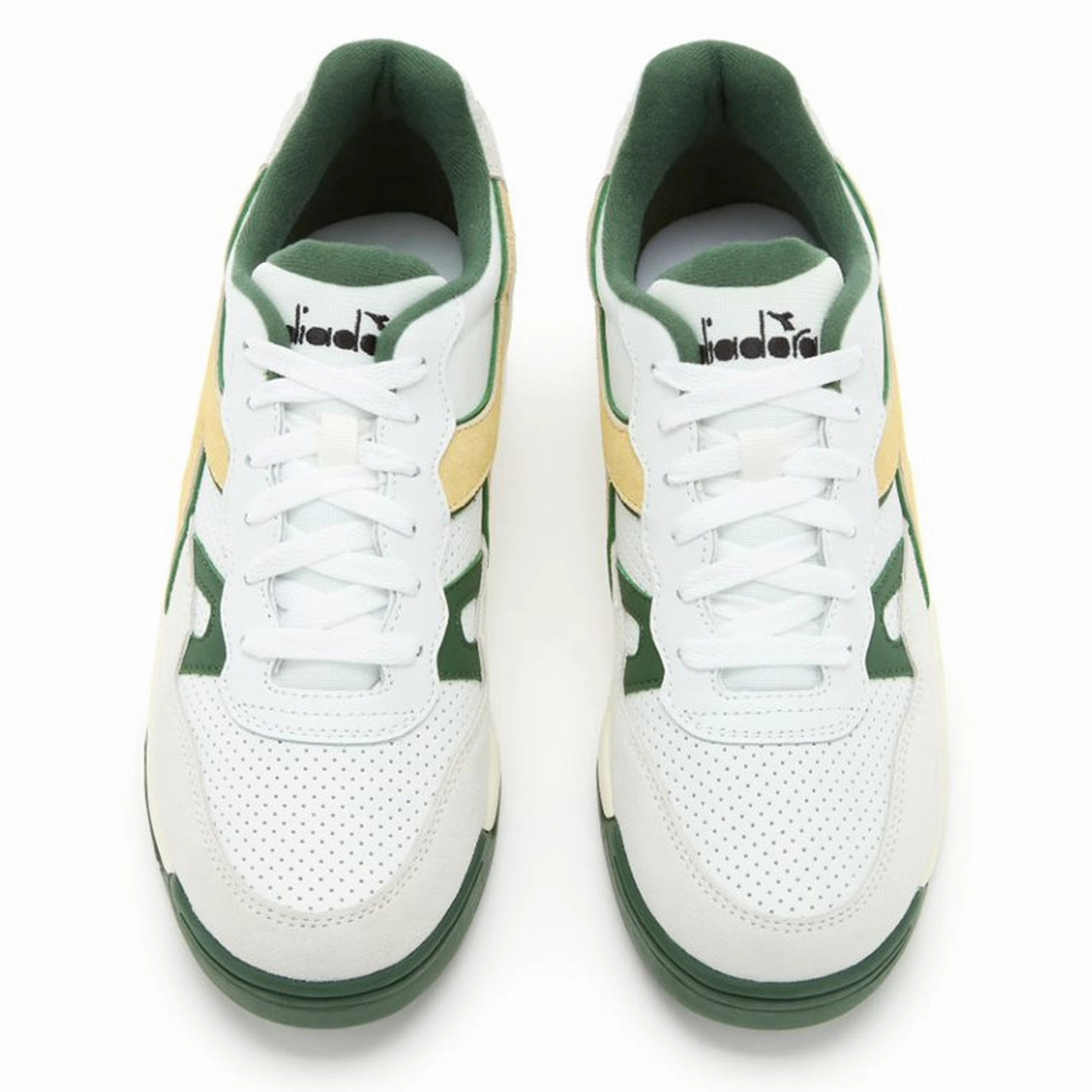 Diadora Winner SL Trainers White / Greener Pastures Sport-Inspired Trainers