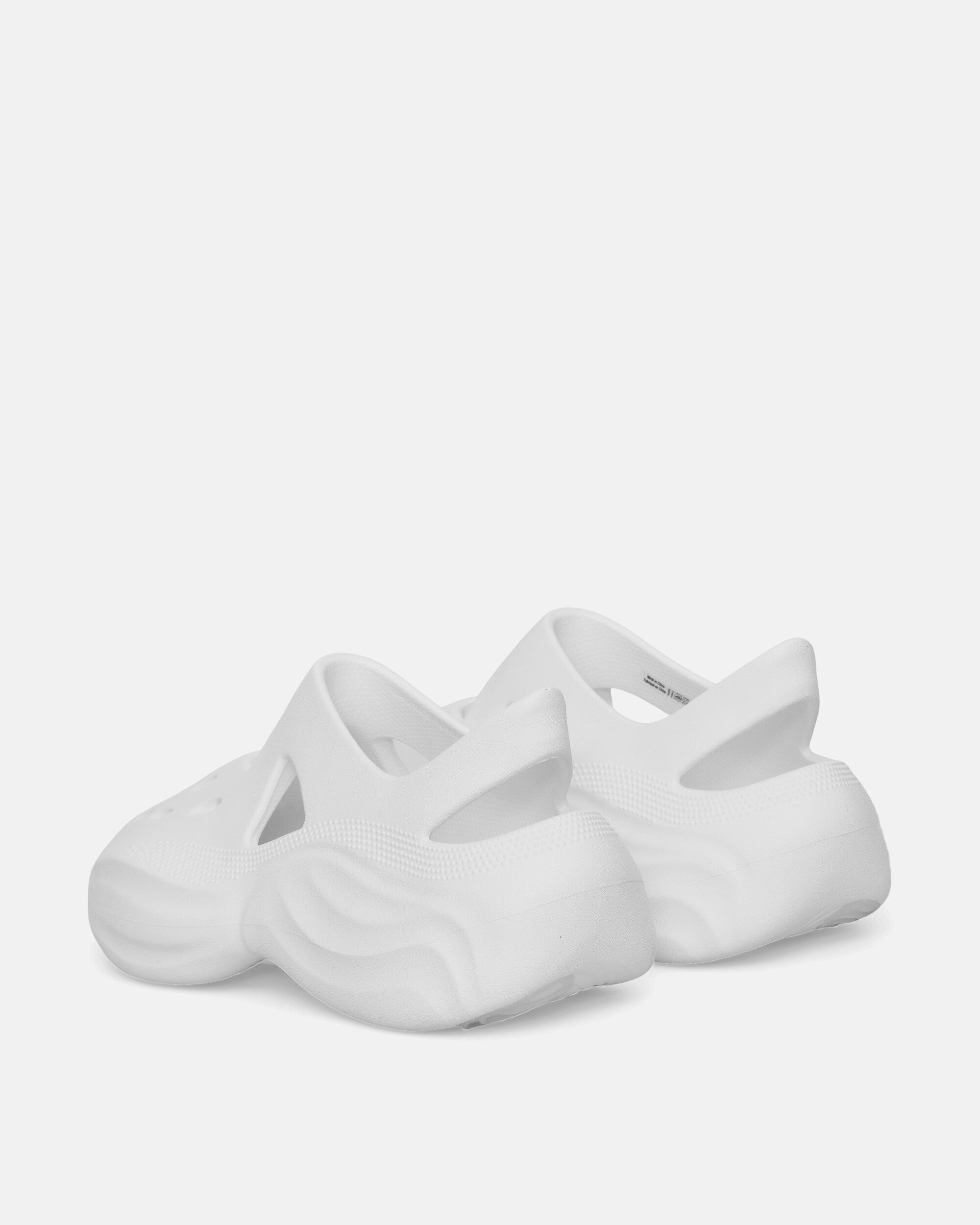 Dingyun Zhang Diffuser Clogs White Foam Comfort Clogs
