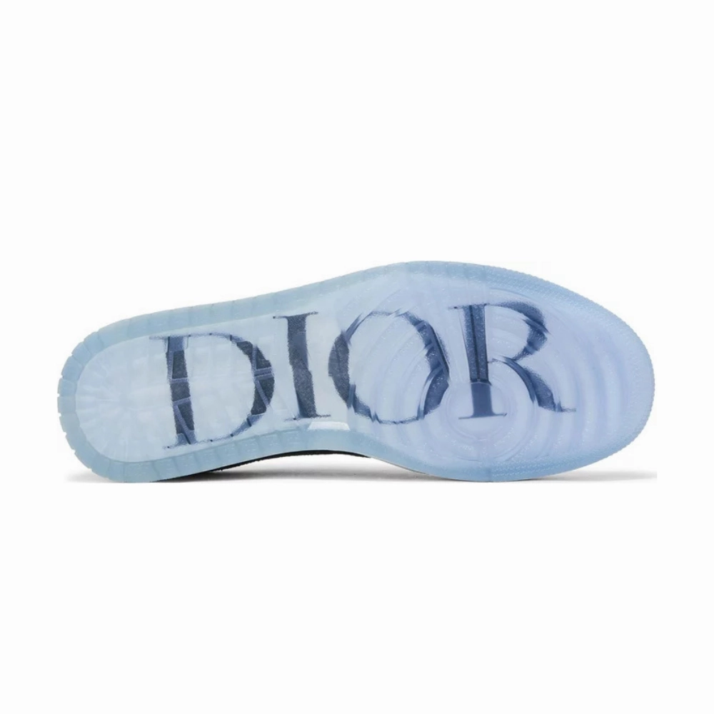 Dior x Air Jordan 1 Low OG Grey Black Sail Basketball Shoes