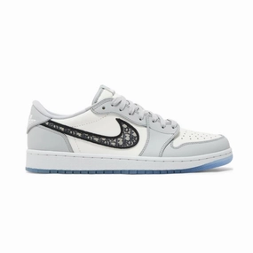 Dior x Air Jordan 1 Low OG Grey Black Sail Air Jordan basketball shoes with classic look