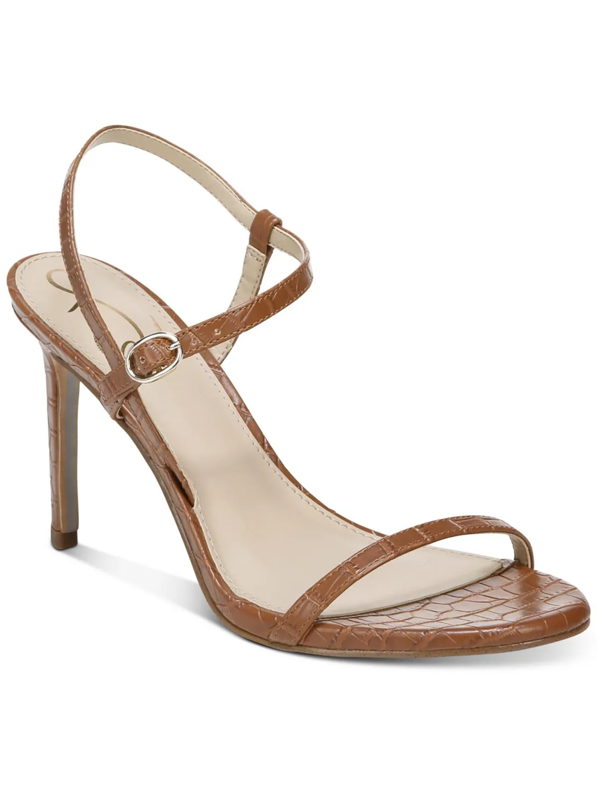 Doran Womens Leather Slingback Heel Sandals