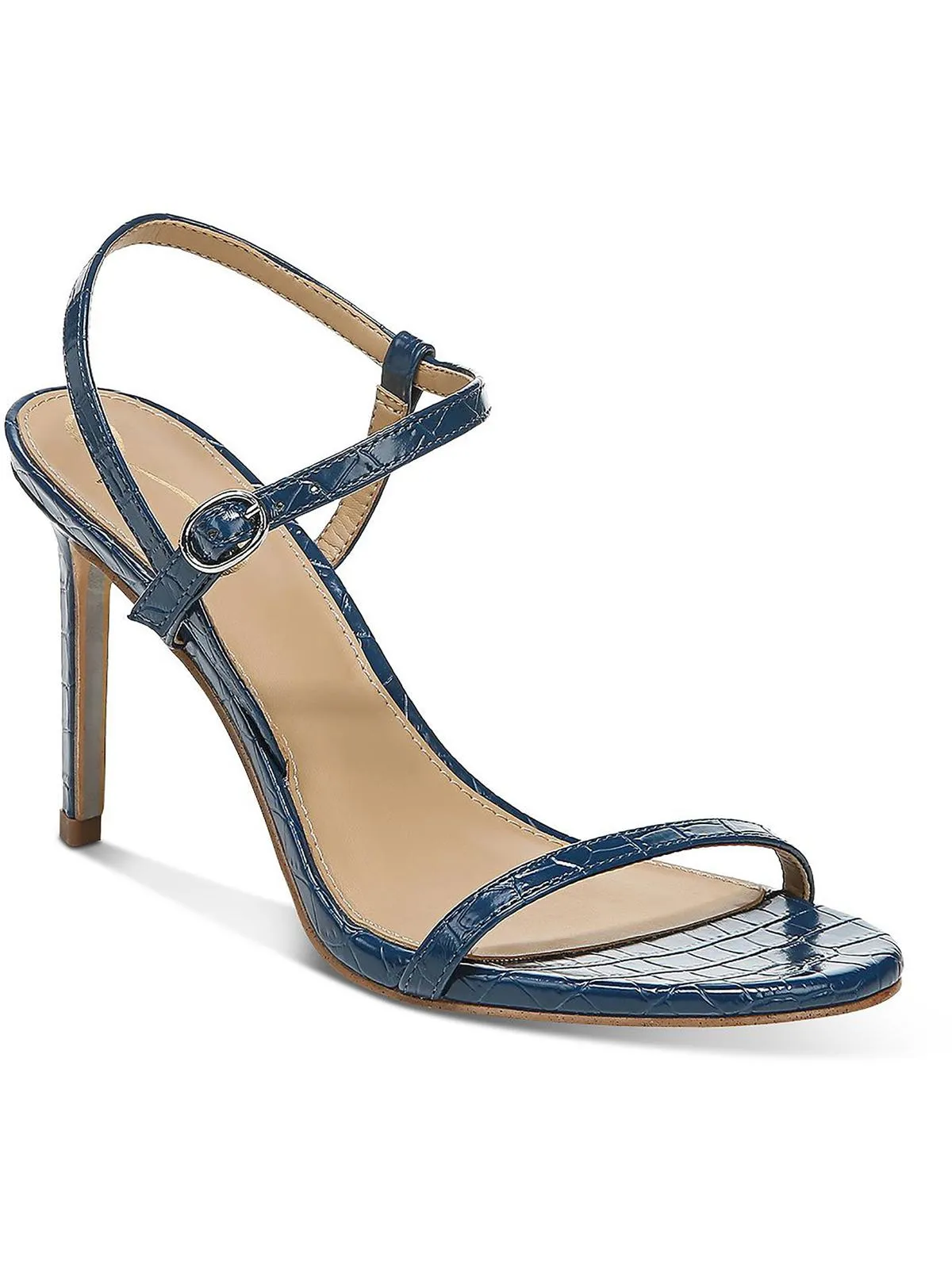 Doran Womens Leather Slingback Heel Sandals