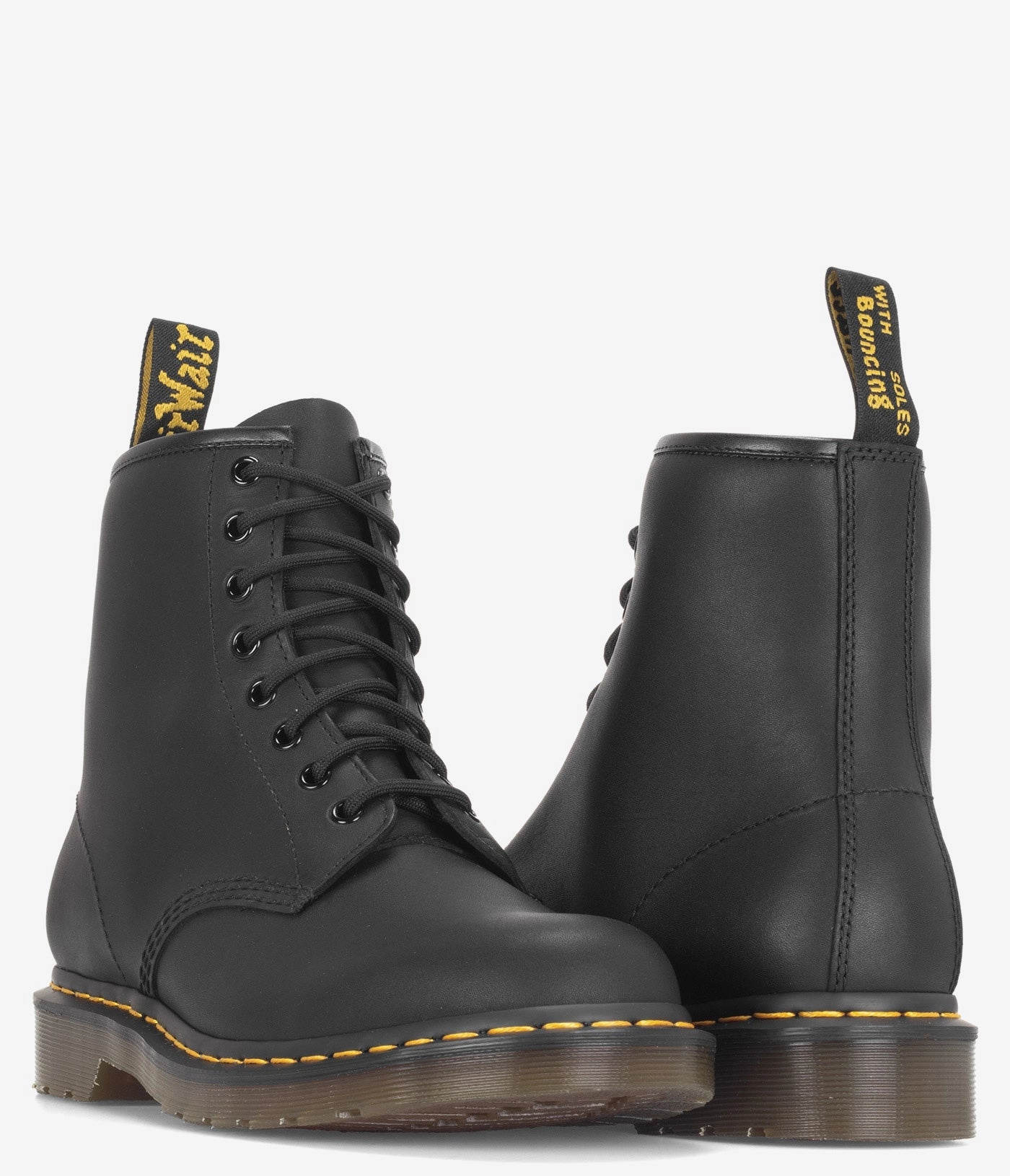 Dr. Martens 1460 Greasy Leather 8-Eye Boot Bold Platform Boots