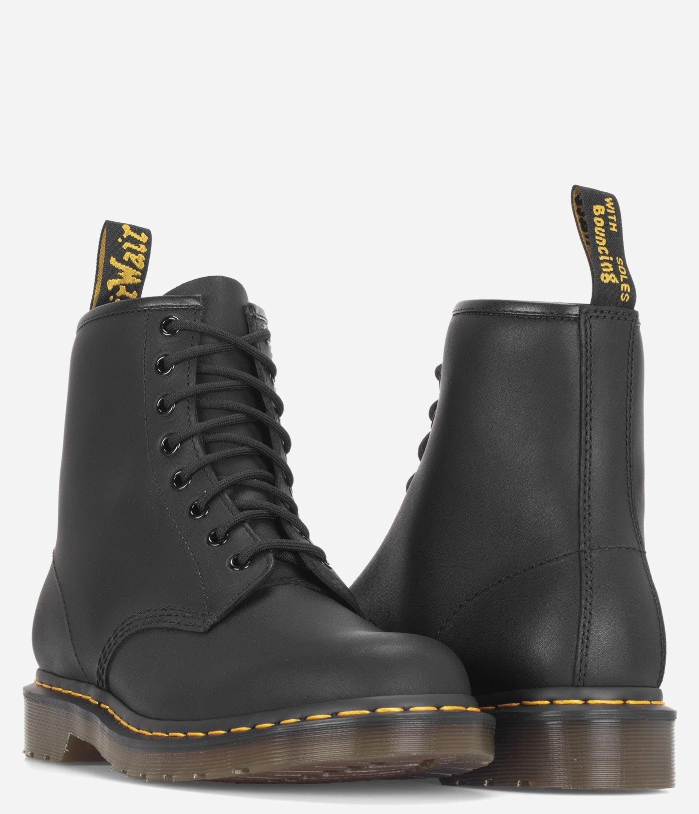 Dr. Martens 1460 Greasy Leather 8-Eye Boot Durable Combat Boots