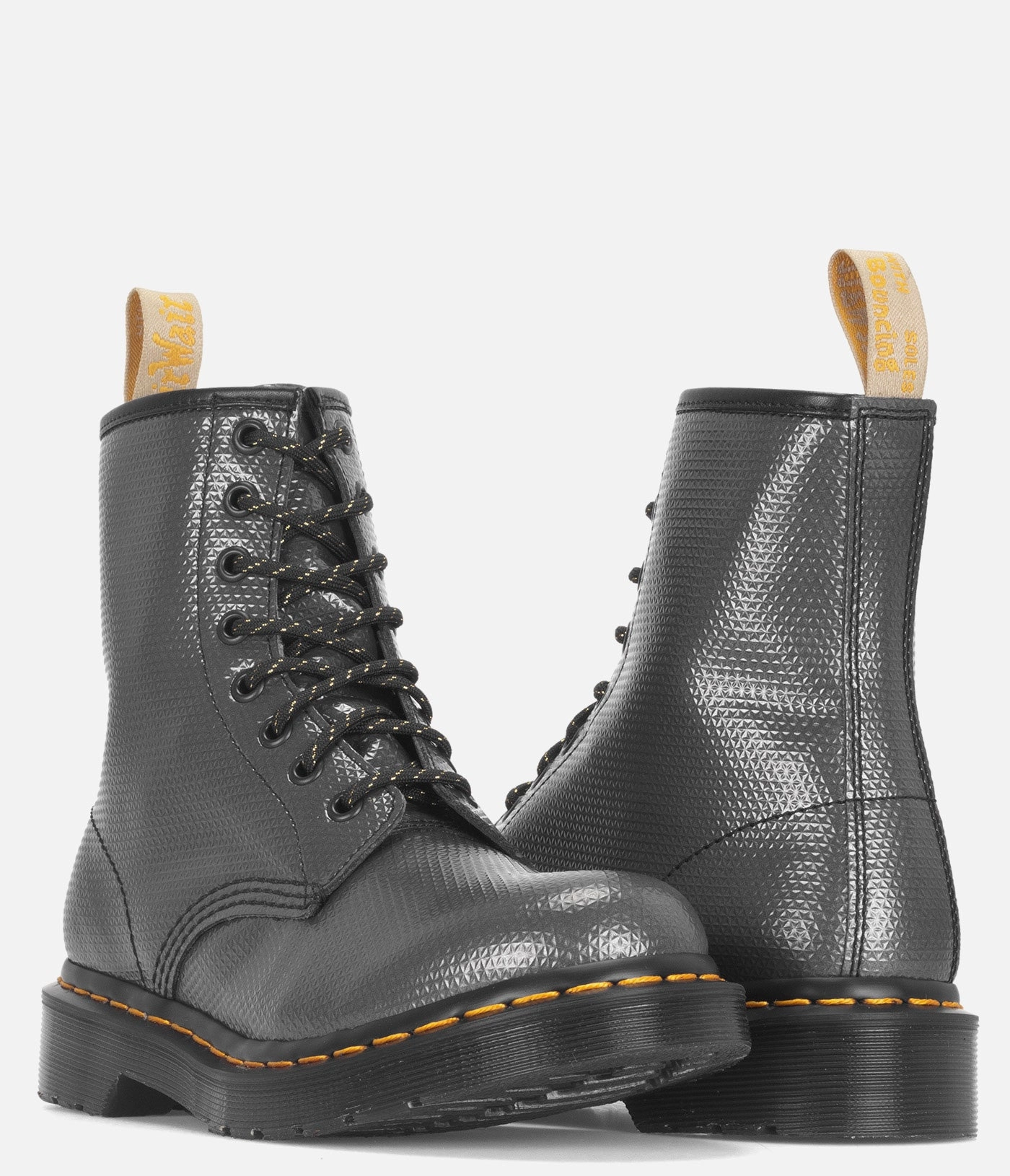 Dr. Martens 1460 Metallic Emboss Lace-Up Boot - Women Bold Platform Boots