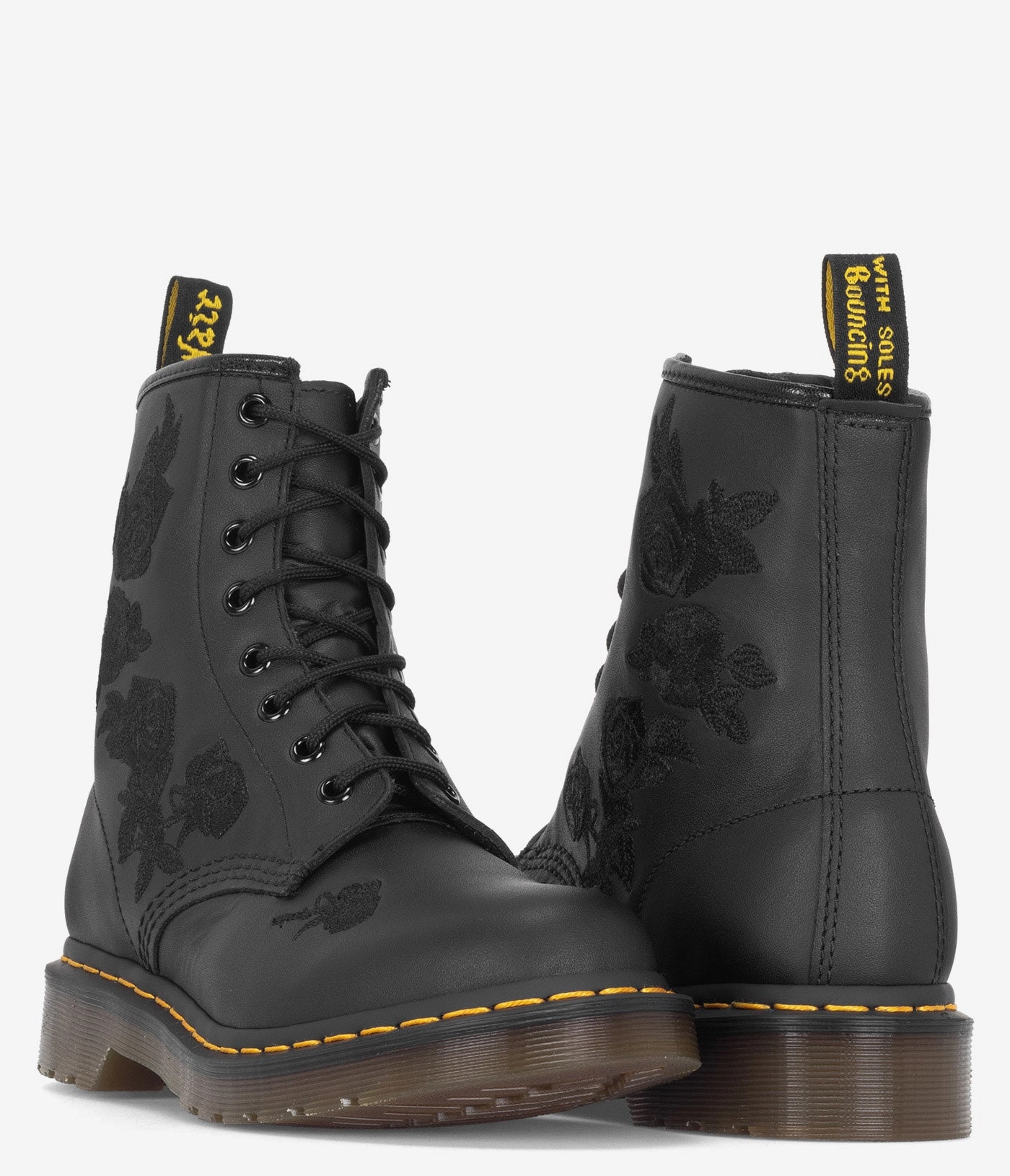 Dr. Martens 1460 Vonda Mono Embroidered Boot - Women Bold Platform Boots