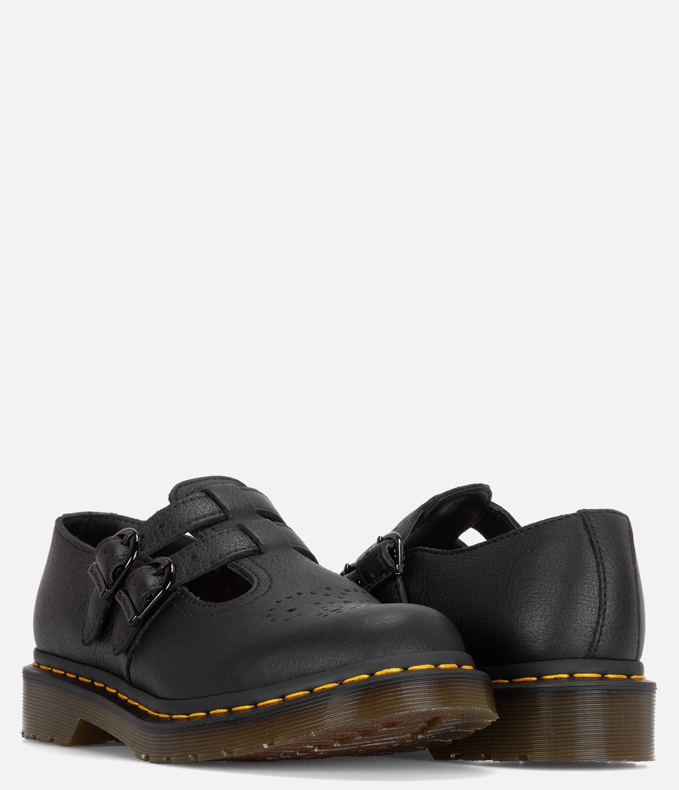Dr. Martens 8065 Virginia Leather Mary Jane Shoes - Women Bold Platform Boots
