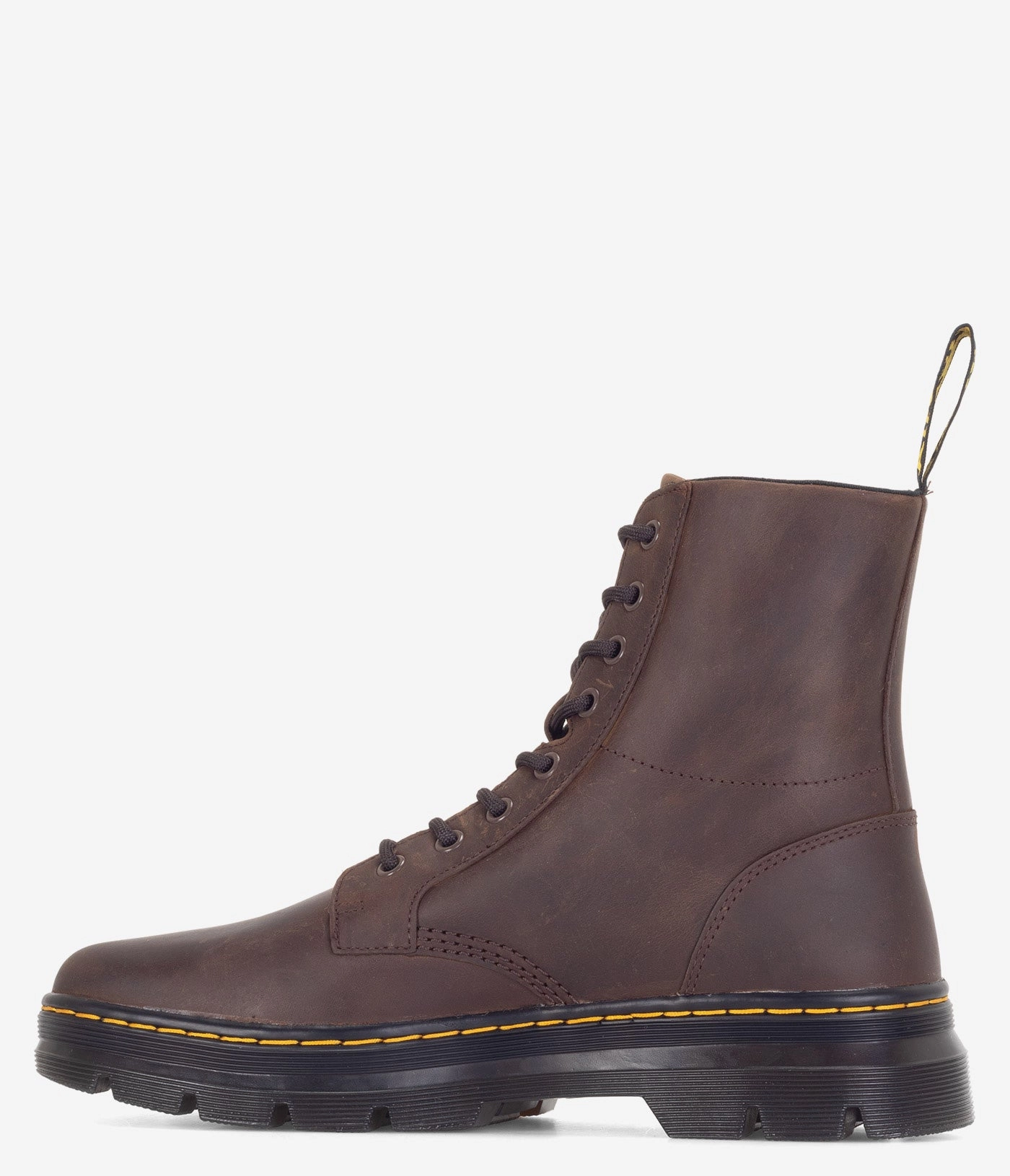 Dr. Martens Combs Crazy Horse Leather Boot Bold Platform Boots