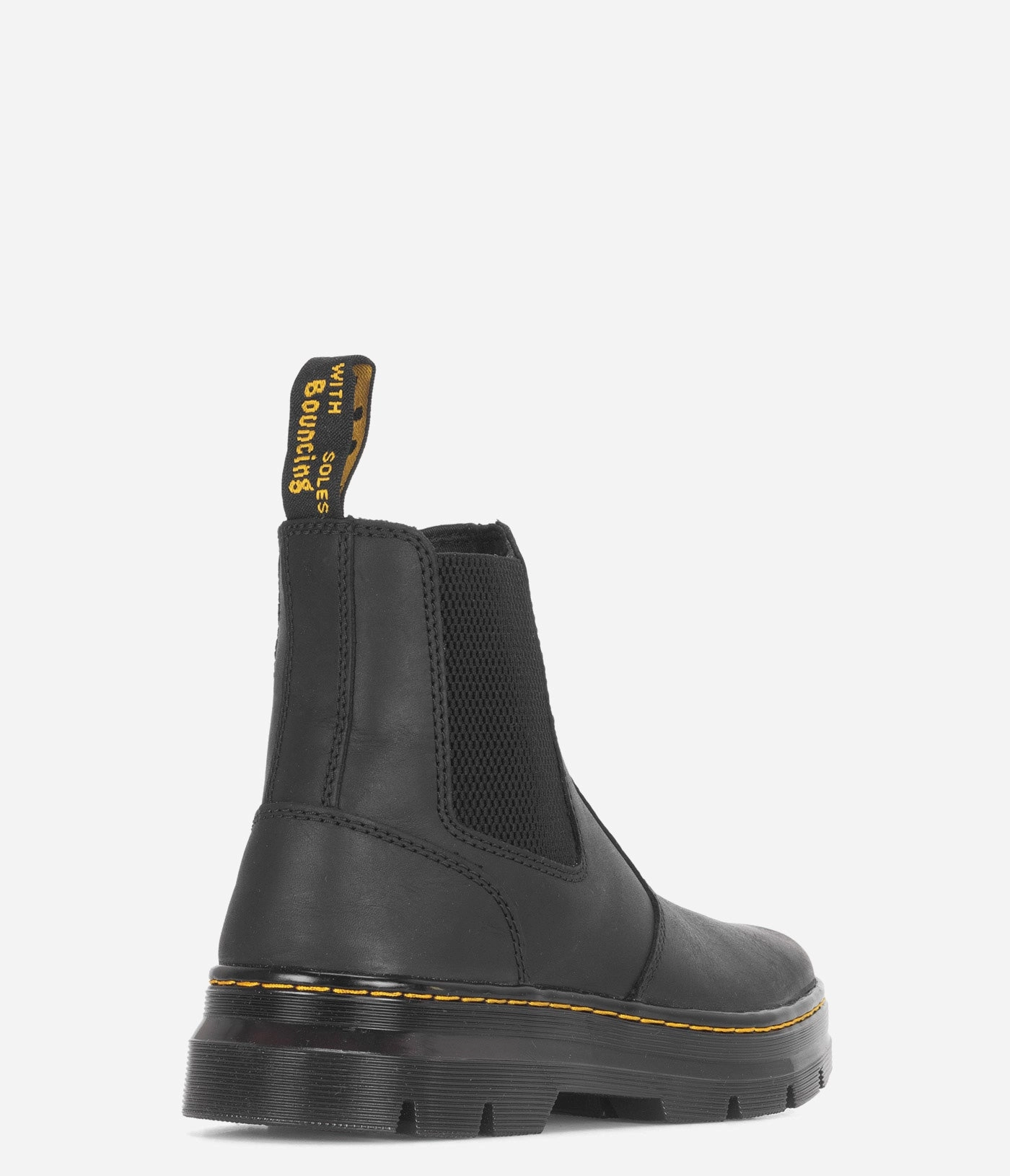 Dr. Martens Embury Leather Casual Chelsea Boot Bold Platform Boots