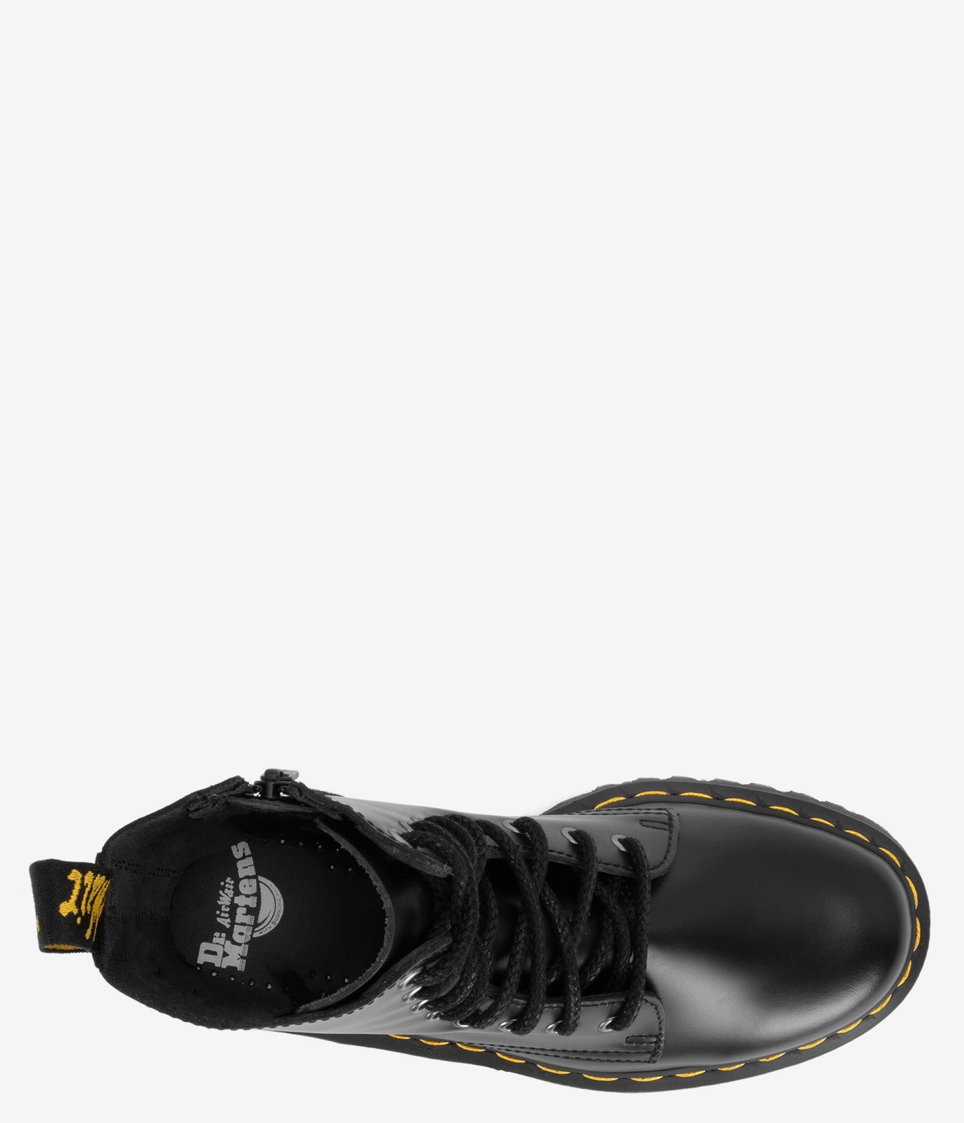 Dr. Martens Jadon Boot Smooth Leather Platforms - Women Bold Platform Boots