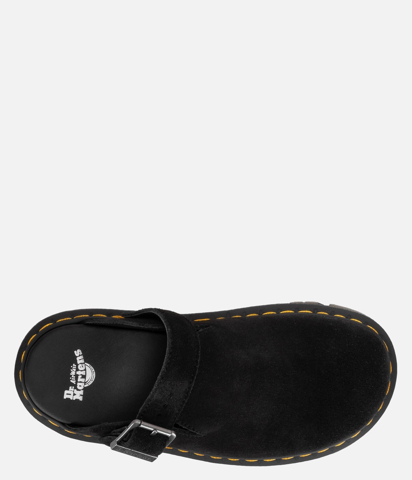 Dr. Martens Zebzag Suede Slingback Platform Mule Durable Combat Boots