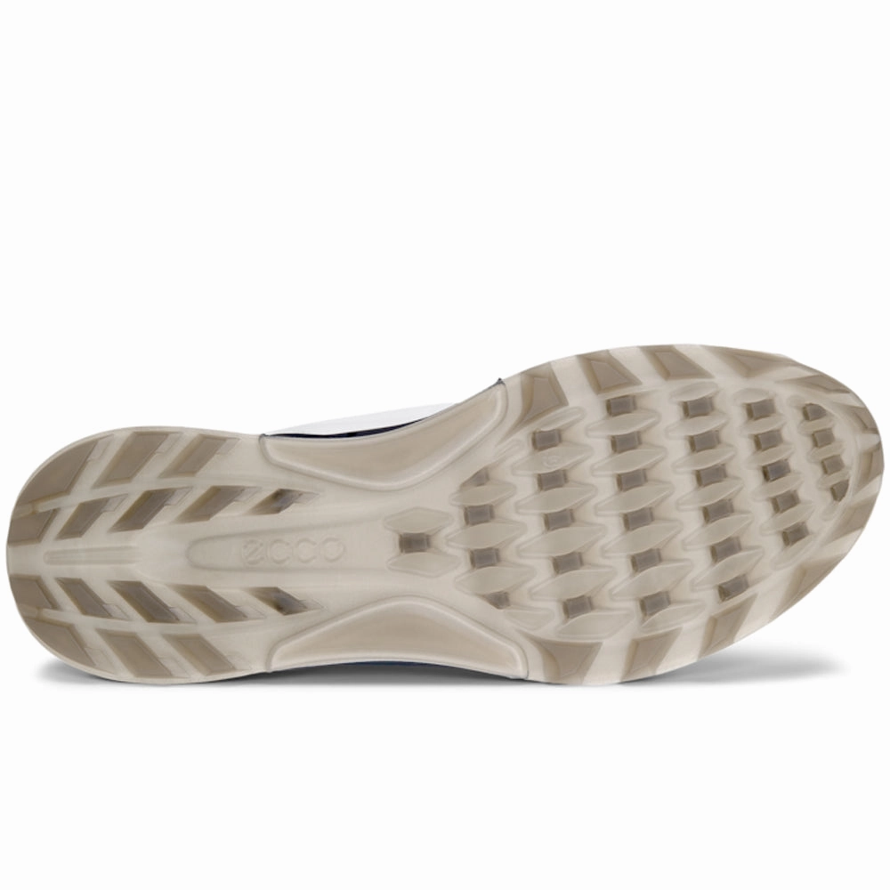 ECCO Biom C4 Gore-Tex BOA Spikeless Waterproof Shoes - White/Black Golf Course Performance