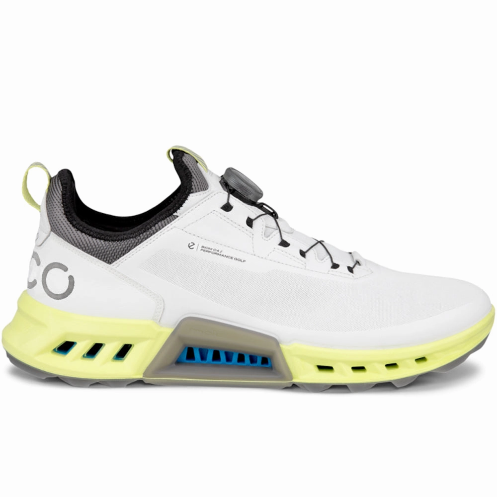 ECCO Biom C4 Gore-Tex BOA Spikeless Waterproof Shoes - White Ecco golf shoe options