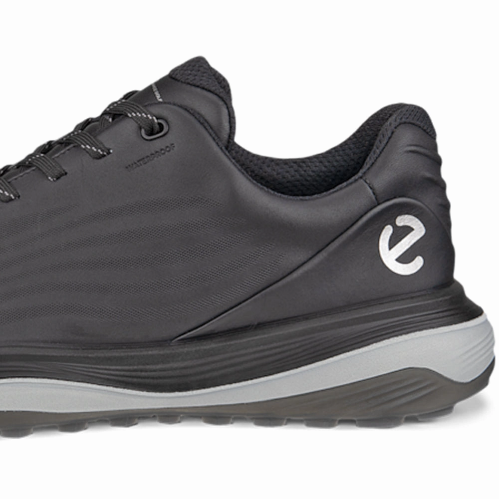 ECCO Golf Lt1 Spikeless Waterproof Shoes - Black Golf Course Performance