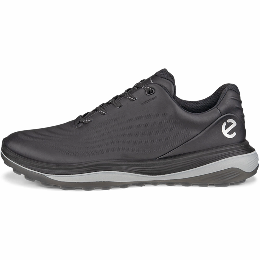 ECCO Golf Lt1 Spikeless Waterproof Shoes - Black Golf Course Performance