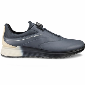 ECCO Golf S-three Boa Spikeless Waterproof Shoes - Ombre/Sand Ecco golf shoe options
