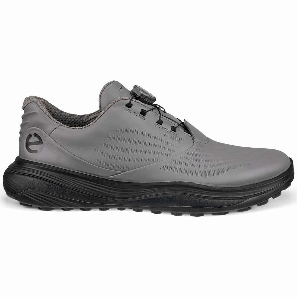 ECCO LT1 BOA Waterproof Spikeless Shoes - Steel Ecco golf shoe options