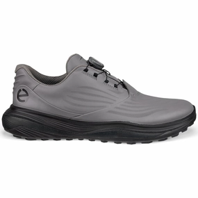 ECCO LT1 BOA Waterproof Spikeless Shoes - Steel Ecco golf shoe options