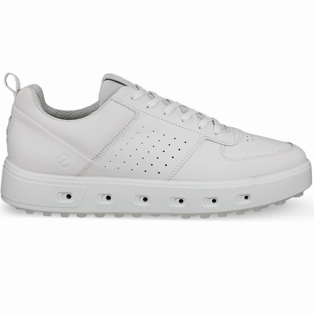 ECCO Street 720 GORE-TEX Spikeless Waterproof Shoes - White Ecco golf shoe options