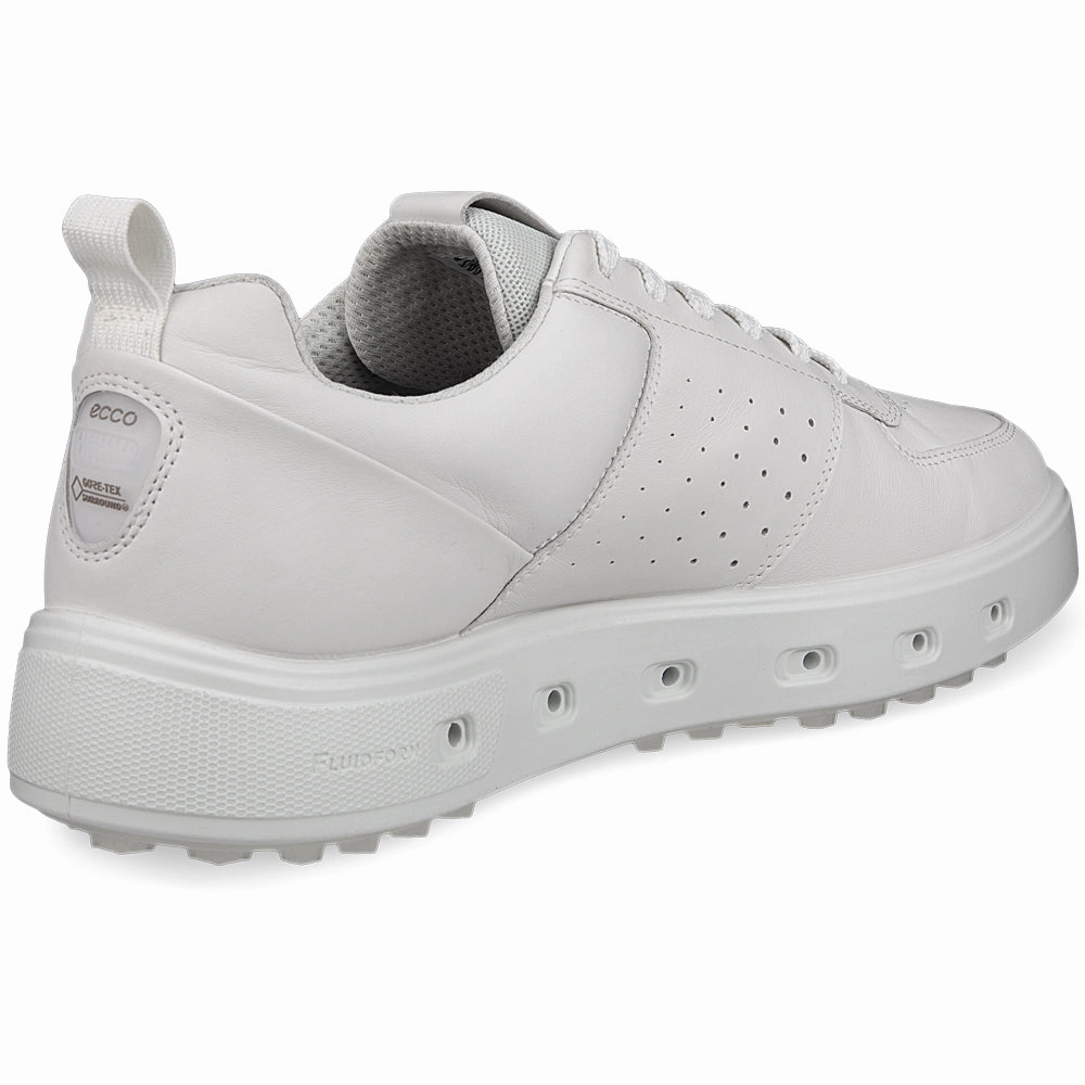 ECCO Street 720 GORE-TEX Spikeless Waterproof Shoes - White Golf Course Performance