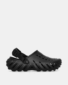 Echo Clogs Black Crocs footwear designs