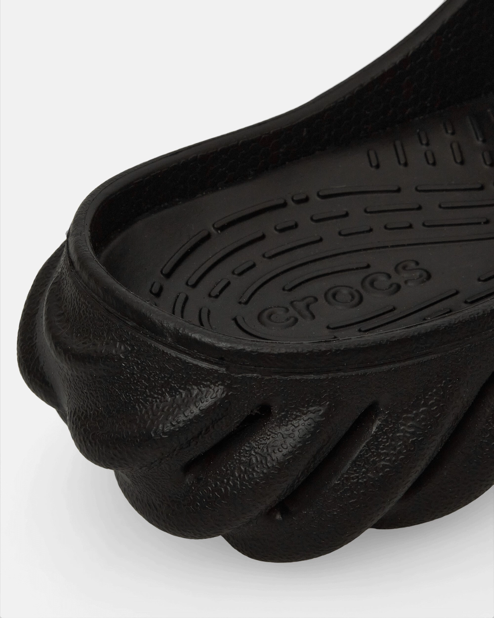 Echo Slides Black Foam Comfort Clogs
