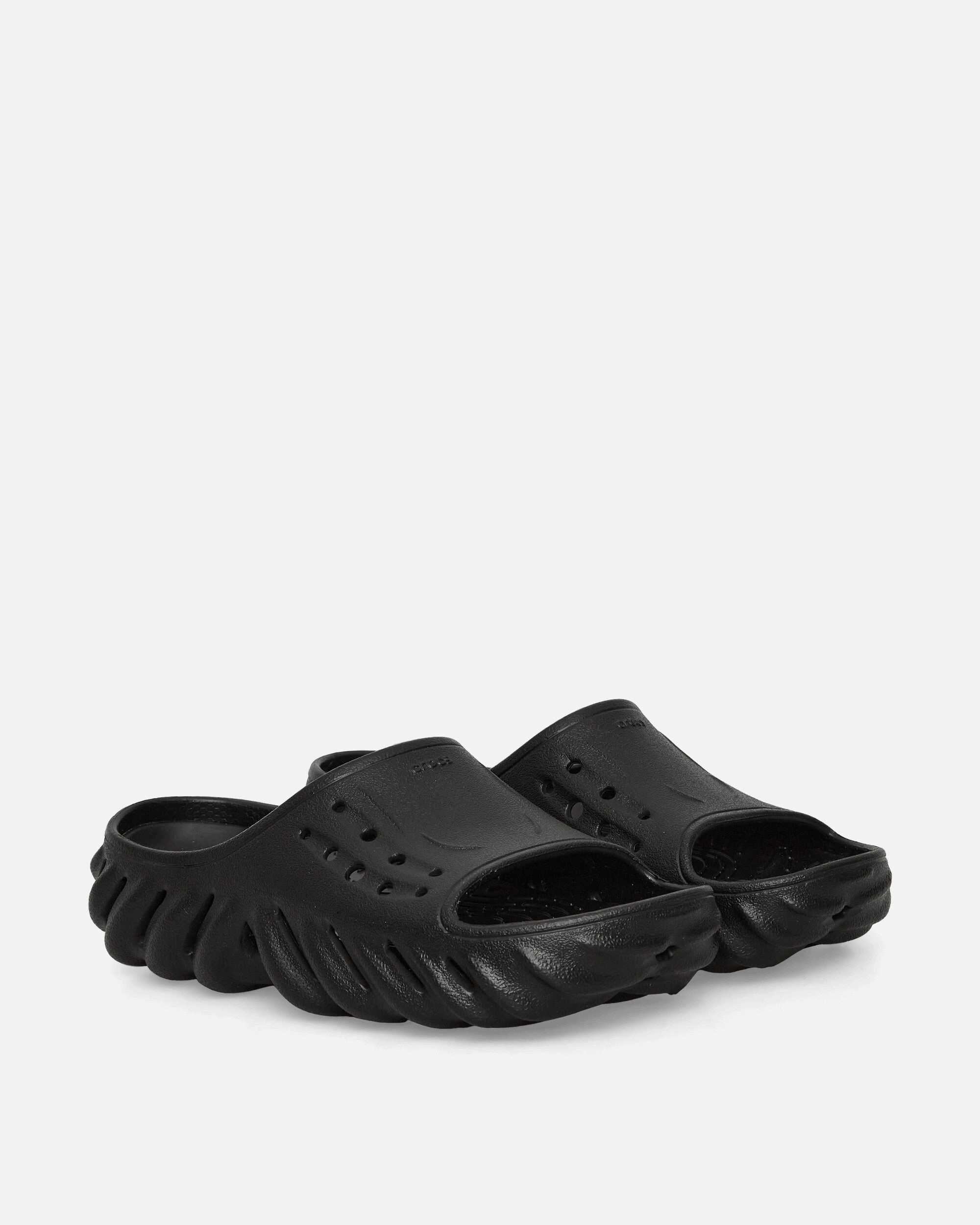 Echo Slides Black Foam Comfort Clogs