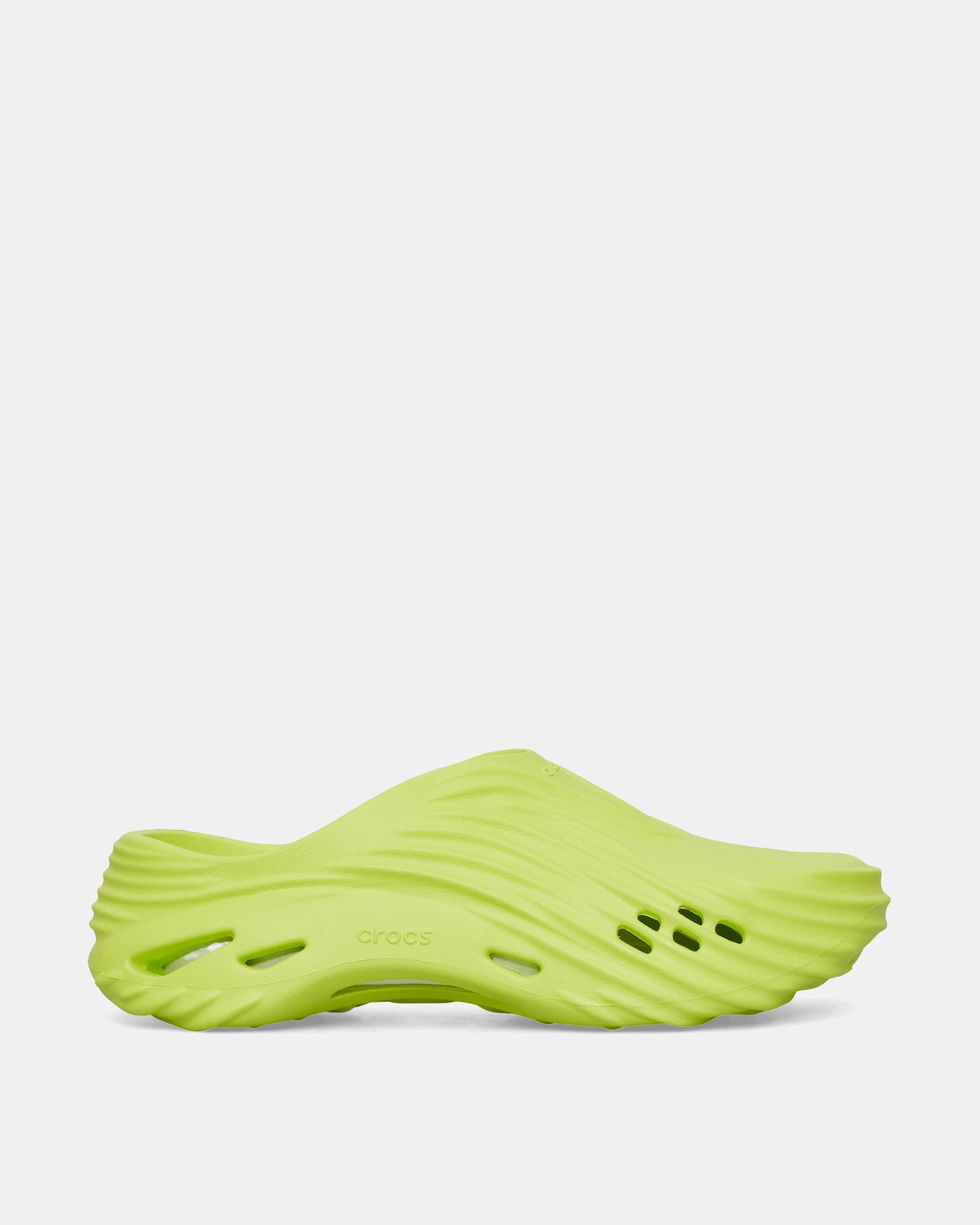Echo Wave Mules Lime Punch Crocs footwear designs