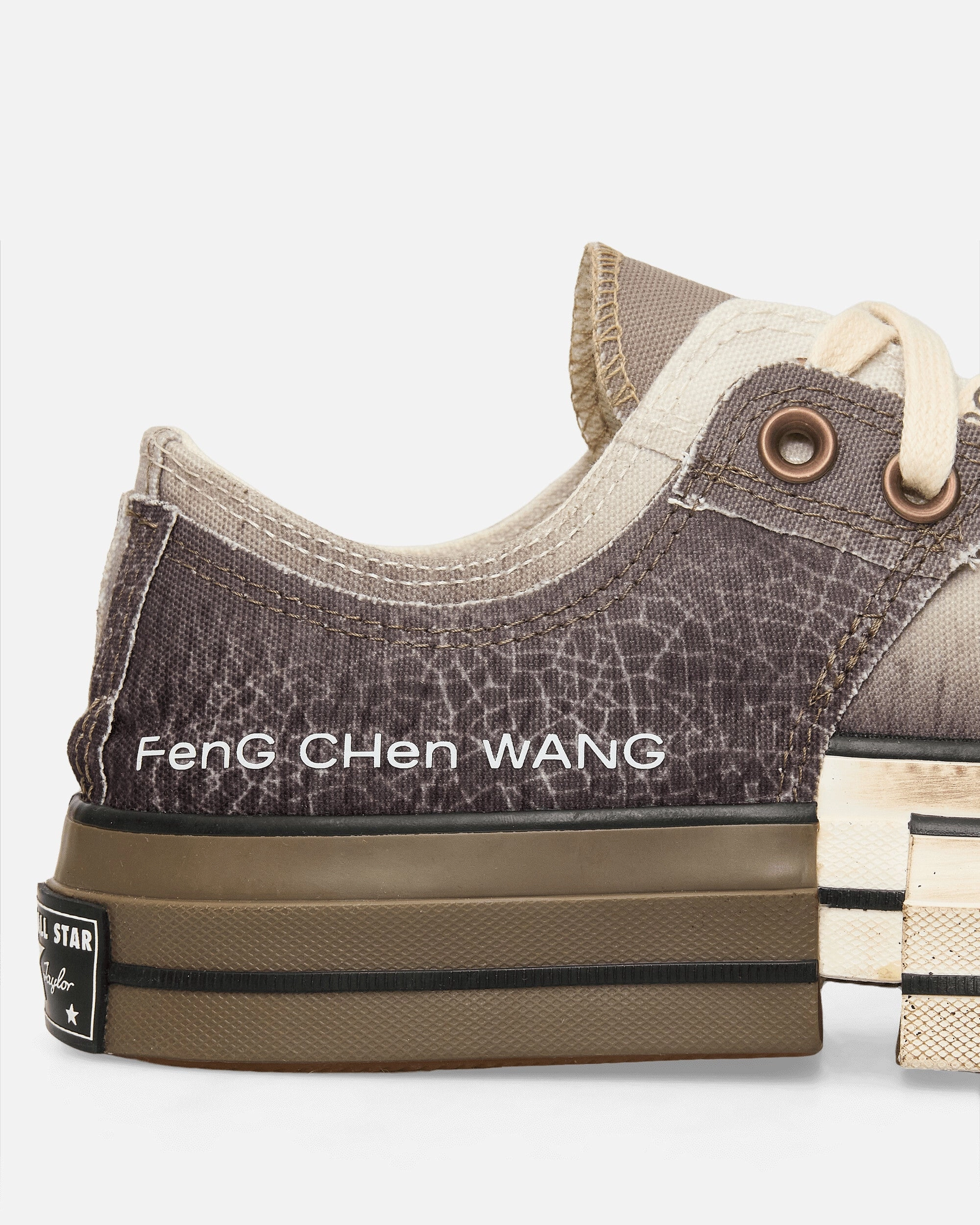 Feng Chen Wang 2-in-1 Chuck 70 Sneakers Brown Classic Canvas Sneakers