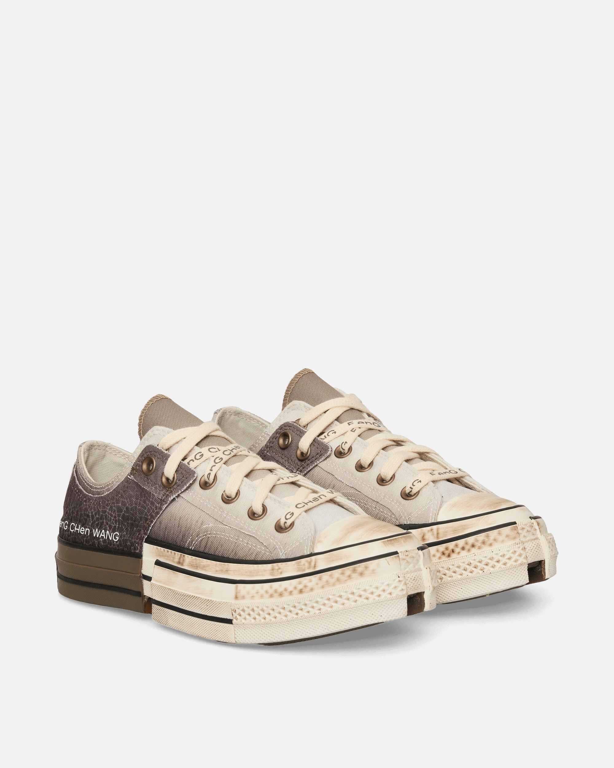 Feng Chen Wang 2-in-1 Chuck 70 Sneakers Brown Classic Canvas Sneakers
