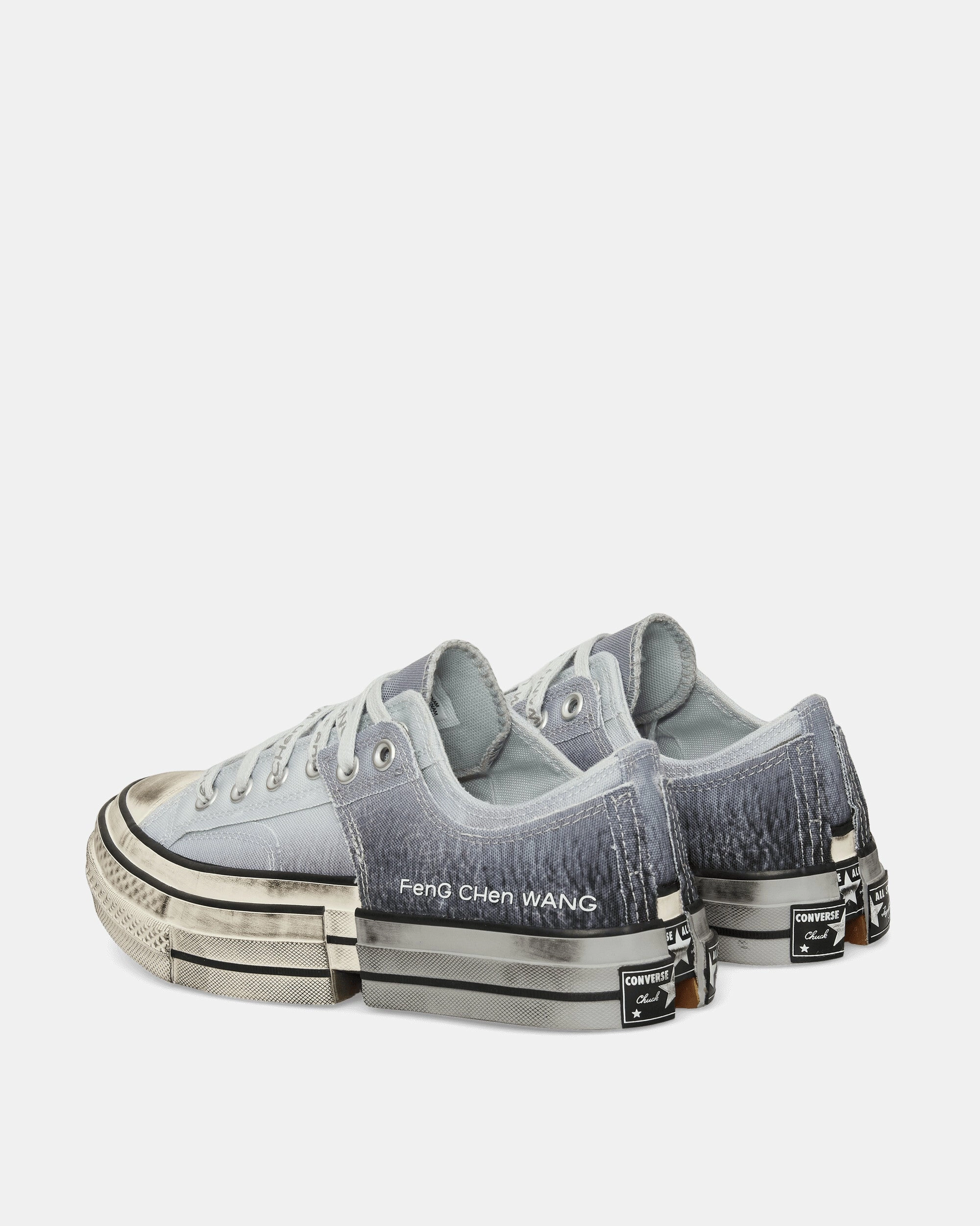 Feng Chen Wang 2-in-1 Chuck 70 Sneakers Gray Classic Canvas Sneakers