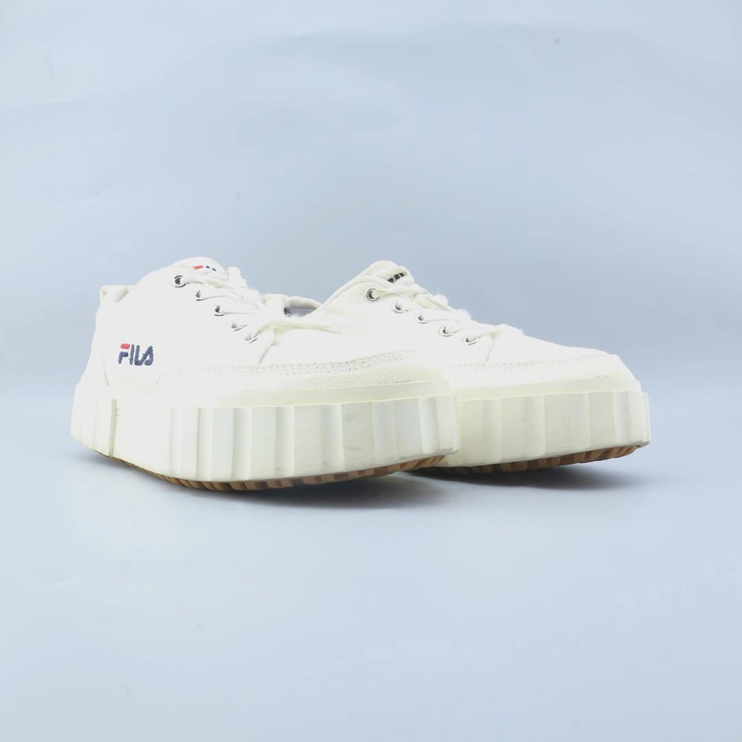 FILA SANDBLAST LOW PLATFORM Fila athletic shoe visuals
