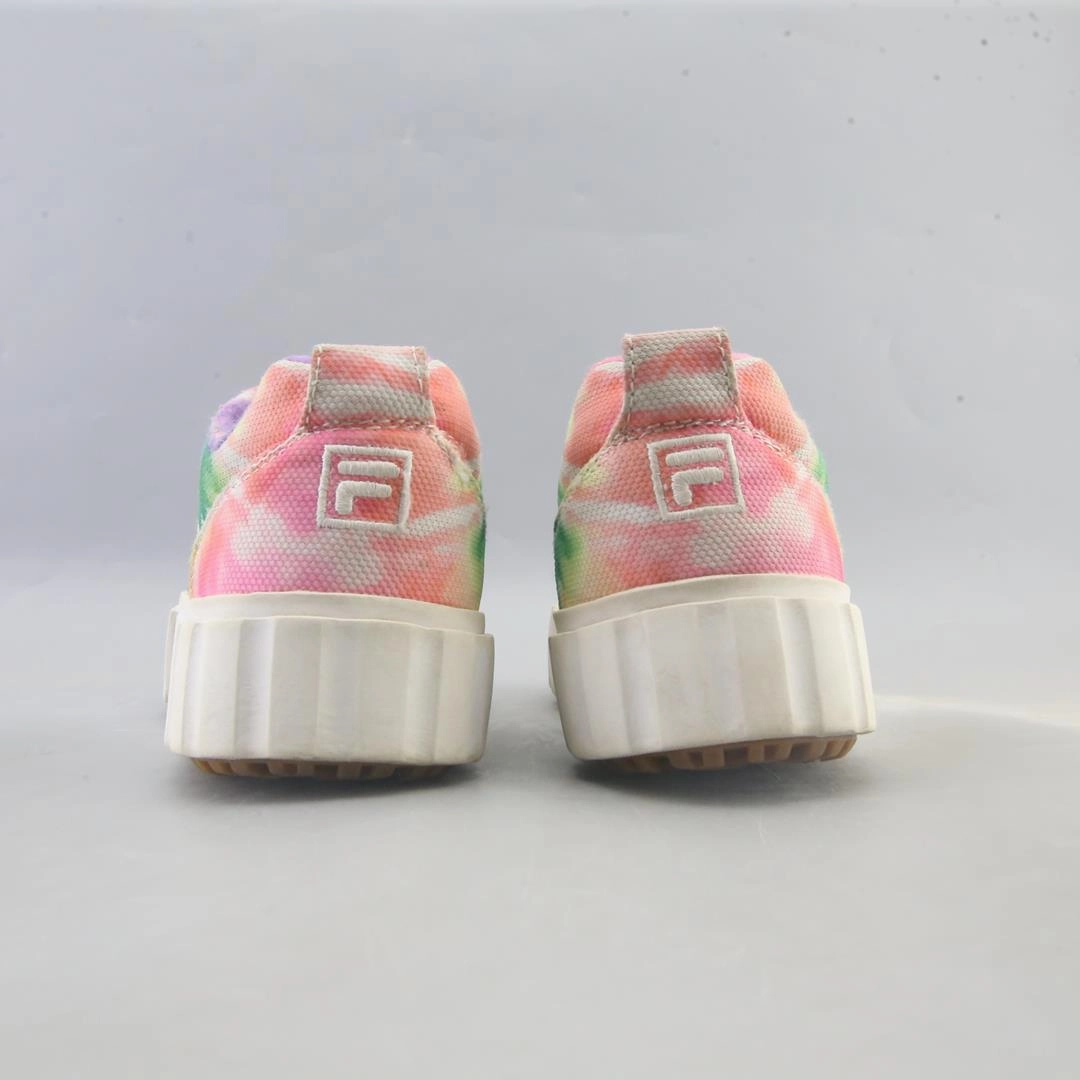 FILA  SANDBLAST LOW TIE DYE Fila athletic shoe visuals