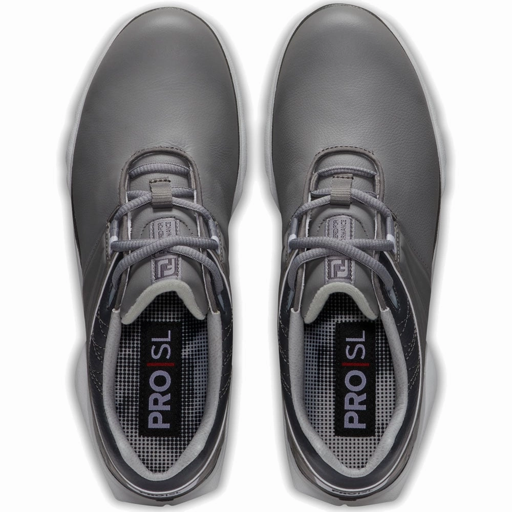 FootJoy Ladies Pro SL Spikeless Shoes - Grey/Charcoal Pro Golf Traction