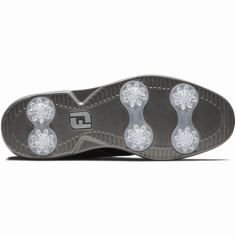 FootJoy Ladies Traditions Spiked Shoes - Black Pro Golf Traction
